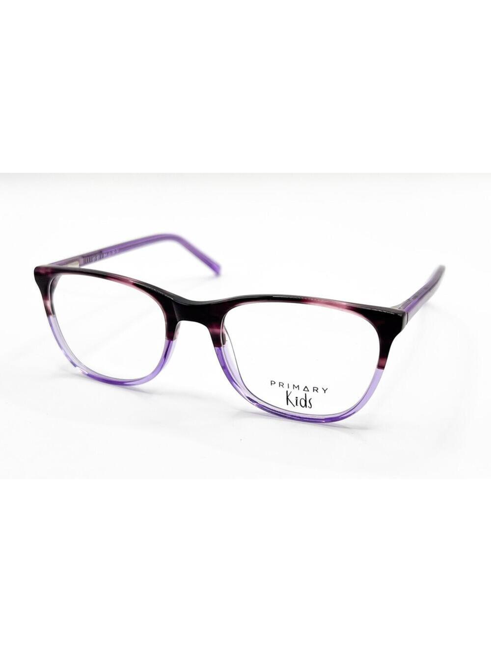 Primary Pk137 Brn/Pur Brown Purple Authentic Eyeglasses 49-18-135